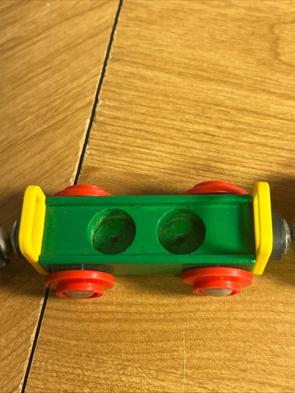 Genuine Brio Wooden Railway Rare Train Vintage 1980s Freight Train